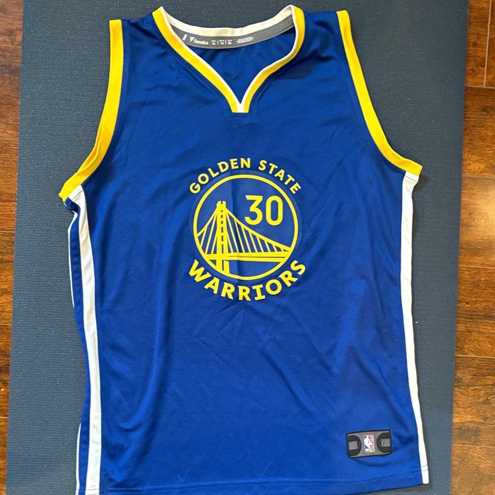 Golden State Warriors Blue Jersey